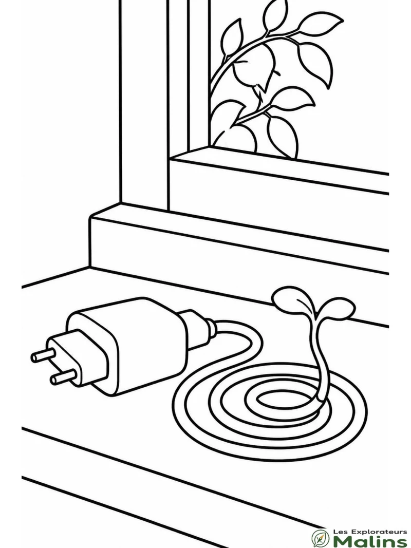 Coloriage Livre mission ecolo les explorateurs malins gratuit à imprimer